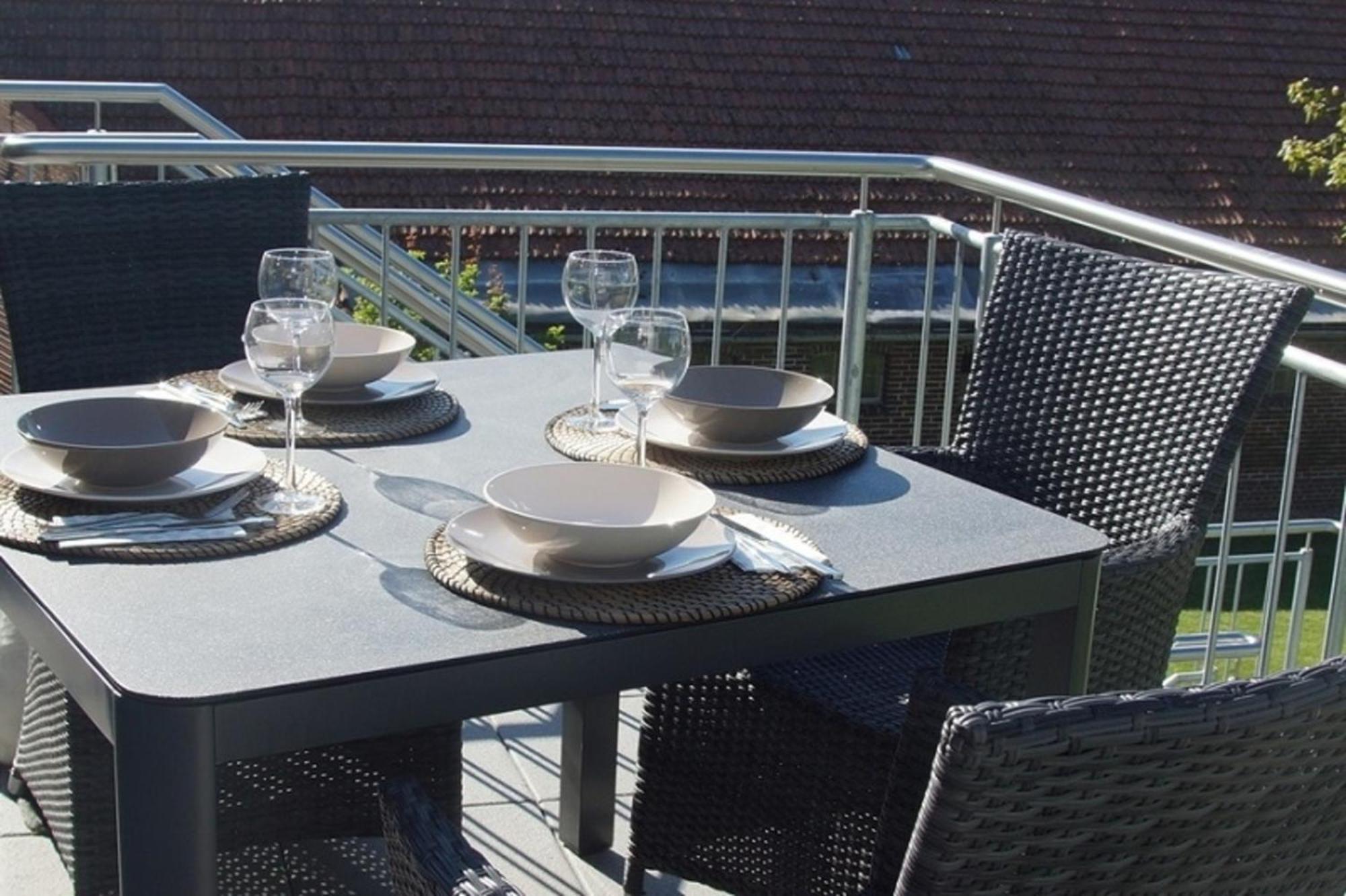 Traumkrone Ferienwohnungen Abendrot Schortens Exterior foto